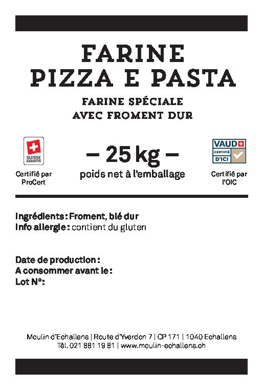Farine froment pizza T00